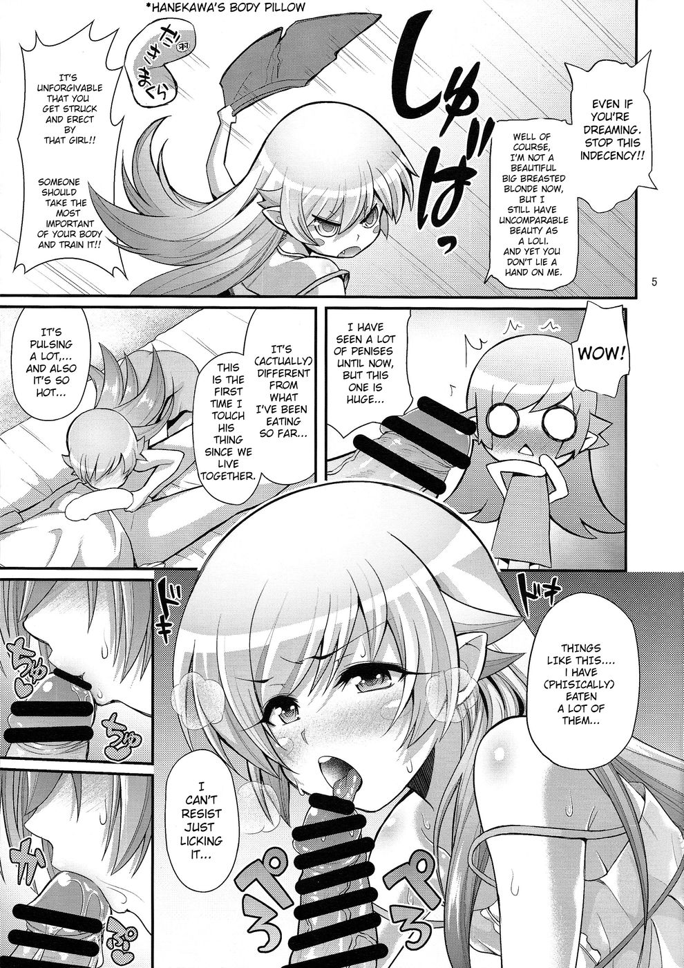 Hentai Manga Comic-Pachimonogatari: Shinobu Monologue-Read-5